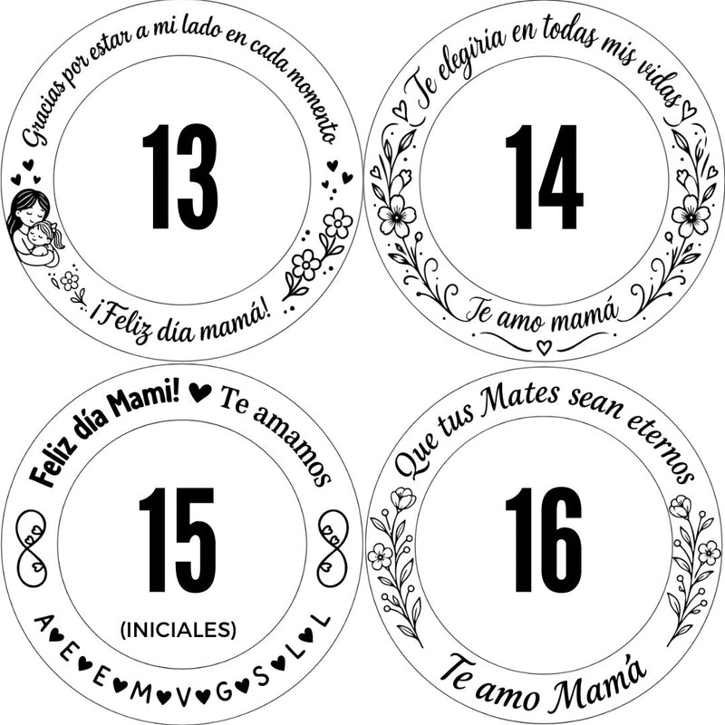 Diseños 13 al 16