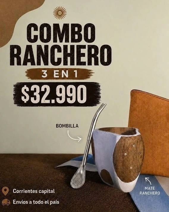 Combo ranchero 3 en 1